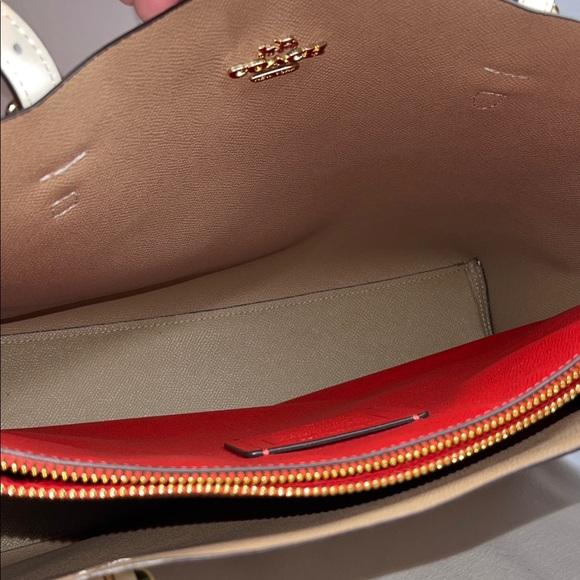 Coach K2278-CE627 Mollie Tote with Heart Cherries - Picture 8 of 14